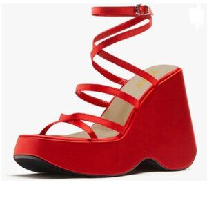 Women Wedge Heel Ick Sole Waterproof Platform Slippers, Summer SHEIN